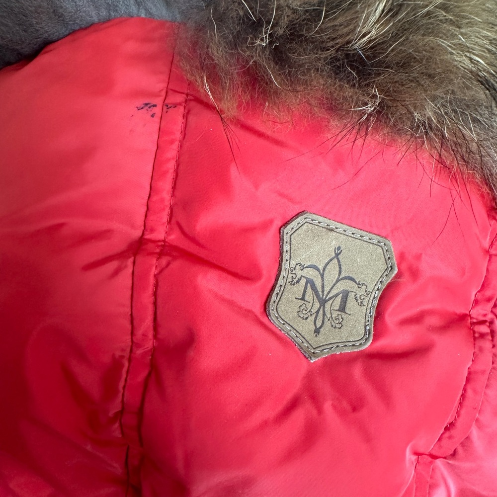 Mackage ADALI down coat with natural fur Signature Mackage Collar - Picture 9 of 17